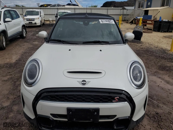 2024 MINI Convertible Cooper S with VIN WMW43DL02R3S01743, listed as a Copart auction lot 70023744 with NaN miles and Salvage Title. Bid and sale history available at carsss.com. Image 5.