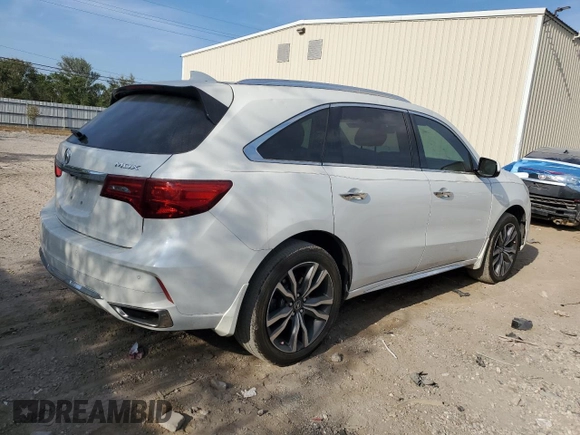 2019 Acura MDX Advance with VIN 5J8YD3H89KL010015, listed as a Copart auction lot 76532784 with 68,948 mi miles and Salvage title. Bid and sale history available at DreamBid. Image 3.