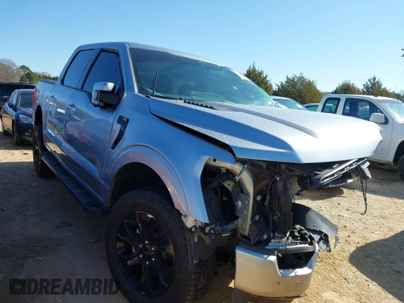 2022 Ford F-150 XL with VIN 1FTFW1E89NFB16010, listed as a IAAI auction lot 41520316 with 18,657 mi miles. Bid and sale history available at carsss.com. Image 1.