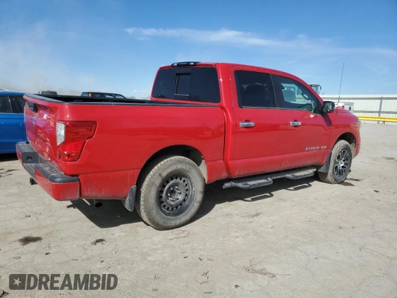 2020 Nissan Titan S with VIN 1N6AA1EC0LN508421, listed as a Copart auction lot 46728665 with 46,858 mi miles and Salvage title. Bid and sale history available at DreamBid. Image 3.