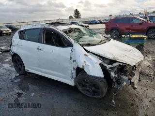 2009 Pontiac Vibe GT with VIN 5Y2SR67029Z448207, listed as a Copart auction lot 86599044 with 166,298 mi miles and Salvage Title. Bid and sale history available at carsss.com. Image 4.