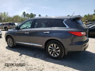 2013 Infiniti JX35 with VIN 5N1AL0MM0DC318399, listed as a Copart auction lot 53798305 with 114,356 mi miles and Clean Title. Bid and sale history available at DreamBid. Image 2.