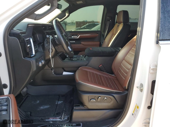 2023 GMC Sierra 1500 Denali Ultimate with VIN 1GTUUHEL8PZ158597, listed as a Copart auction lot 75350714 with 63,803 mi miles and Non Repairable. Bid and sale history available at carsss.com. Image 7.