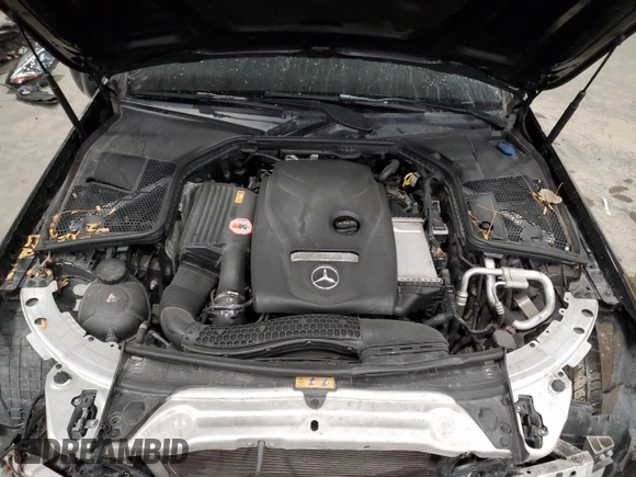 2018 Mercedes-Benz C 300 with VIN 55SWF4KB9JU258906, listed as a Copart auction lot 49953165 with 40,492 mi miles and Salvage Title. Bid and sale history available at DreamBid. Image 11.