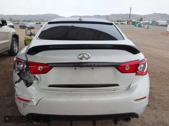 2015 Infiniti Q50 Premium с VIN JN1BV7APXFM352439, выставлен на аукционе IAAI как лот 41585855 с пробегом 78 245 миль миль и . История ставок и продаж доступна на DreamBid. Изображение 16.