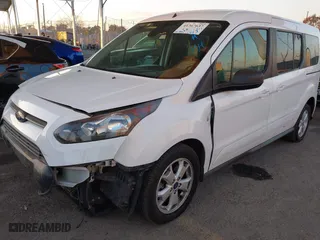 2015 Ford Transit Connect Wagon XLT with VIN NM0GE9F71F1197401, listed as a IAAI auction lot 41367637 with 102,995 mi miles. Bid and sale history available at carsss.com. Image 18.