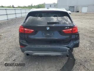 2017 BMW X1 xDrive28i with VIN WBXHT3C39H5F81200, listed as a Copart auction lot 55304485 with 88,948 mi miles and Salvage Title. Bid and sale history available at DreamBid. Image 6.