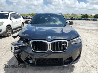 2022 BMW X4 M z VIN 5YM23EC06N9J91068, wystawiony jako Copart lot #60110194 z przebiegiem 25 358 mil mil oraz Szkoda całkowita • Salvage title. Historia ofert i sprzedaży dostępna na DreamBid. Obrazek 5.