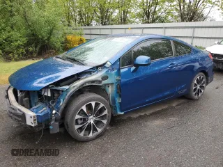 2013 Honda Civic Si z VIN 2HGFG4A51DH705657, wystawiony jako Copart lot #56499885 z przebiegiem 76 649 mil mil oraz Szkoda całkowita • Salvage title. Historia ofert i sprzedaży dostępna na DreamBid. Obrazek 1.