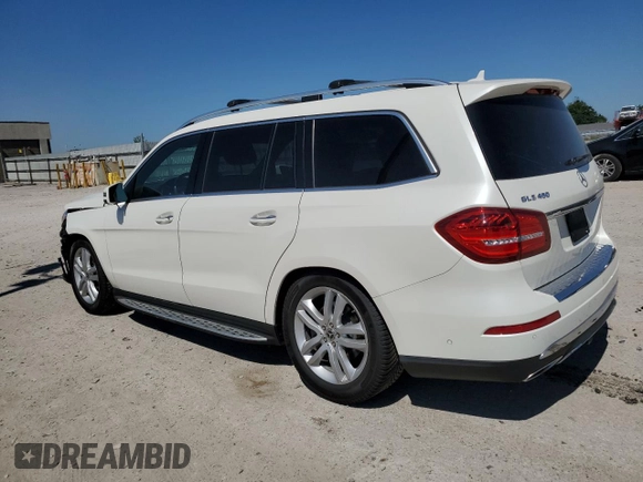 2019 Mercedes-Benz GLS 450 with VIN 4JGDF6EE6KB240468, listed as a Copart auction lot 58769884 with 74,147 mi miles and Salvage Title. Bid and sale history available at DreamBid. Image 2.