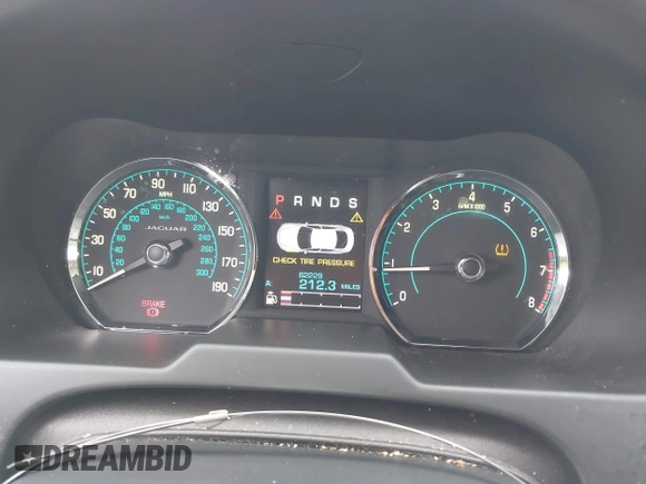 2015 Jaguar XF V6 Portfolio with VIN SAJWA0F77F8U65737, listed as a IAAI auction lot 42078529 with 62,229 mi miles. Bid and sale history available at carsss.com. Image 7.