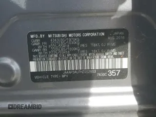 2017 Mitsubishi Outlander Sport ES 2.0 with VIN JA4AP3AU7HZ002803, listed as a Copart auction lot 55296595 with 109,076 mi miles and Clean Title. Bid and sale history available at carsss.com. Image 13.