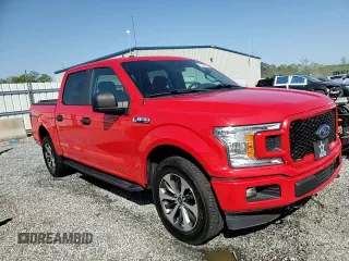 2019 Ford F-150 XL with VIN 1FTEW1E56KFC40037, listed as a Copart auction lot 51906275 with 183,231 mi miles and Salvage Title. Bid and sale history available at carsss.com. Image 13.