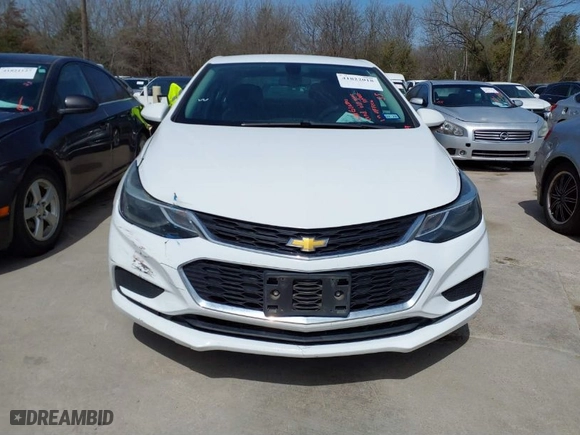 2017 Chevrolet Cruze LT with VIN 1G1BE5SM3H7227427, listed as a IAAI auction lot 41822018 with NaN miles. Bid and sale history available at carsss.com. Image 12.