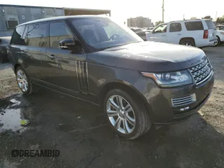2017 Land Rover Range Rover with VIN SALGW3FEXHA339073, listed as a Copart auction lot 41885795 with 113,561 mi miles and Salvage Title. Bid and sale history available at DreamBid. Image 4.