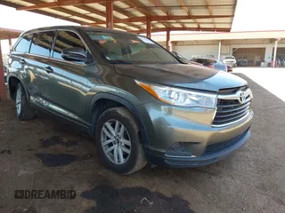 2015 Toyota Highlander LE Plus z VIN 5TDZKRFH7FS094046, wystawiony jako IAAI lot #42174105 z przebiegiem 248 135 mil mil oraz . Historia ofert i sprzedaży dostępna na DreamBid. Obrazek 1.