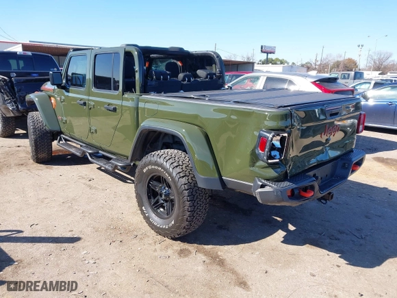 2022 Jeep Gladiator Mojave with VIN 1C6JJTEG5NL110886, listed as a IAAI auction lot 41410576 with 44,307 mi miles. Bid and sale history available at carsss.com. Image 3.