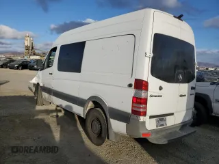 2013 Mercedes-Benz Sprinter Passenger with VIN WD4PE7CC4D5777696, listed as a Copart auction lot 77228384 with 134,298 mi miles and Salvage Title. Bid and sale history available at carsss.com. Image 2.