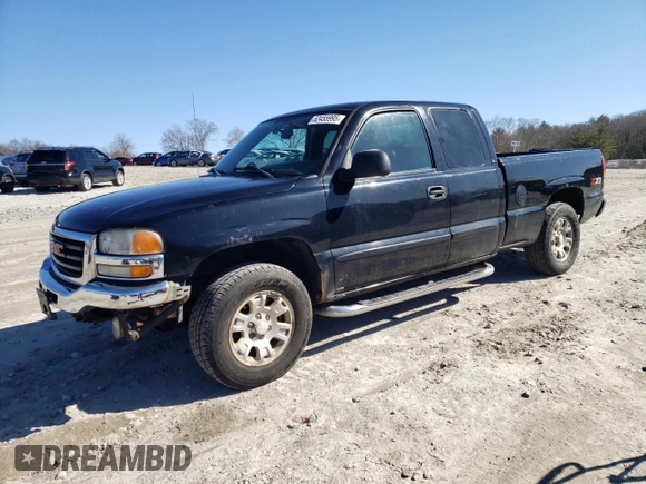 2006 GMC Sierra 1500 Work Truck z VIN 1GTEK19B96E203149, wystawiony jako Copart lot #52455995 z przebiegiem 147 476 mil mil oraz Czysty tytuł • Clean title. Historia ofert i sprzedaży dostępna na DreamBid. Obrazek 1.