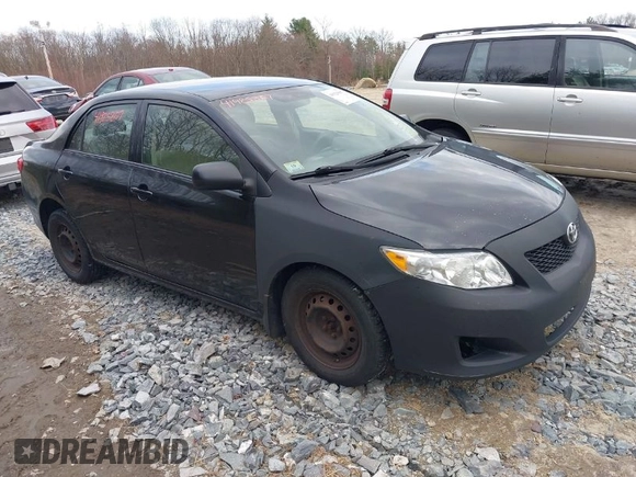 2009 Toyota Corolla with VIN JTDBL40E999082290, listed as a IAAI auction lot 41925807 with 1 mi miles. Bid and sale history available at carsss.com. Image 1.
