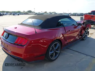 2022 Ford Mustang GT Premium with VIN 1FATP8FF9N5111083, listed as a IAAI auction lot 40526138 with 24,400 mi miles. Bid and sale history available at carsss.com. Image 4.