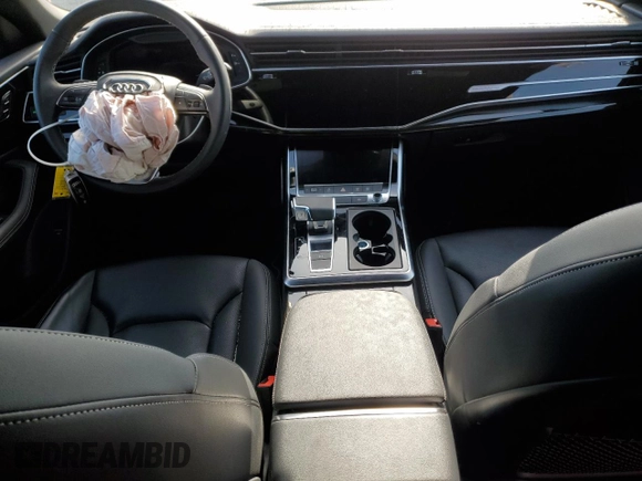 2023 Audi Q8 Premium Plus with VIN WA1BVBF12PD011746, listed as a Copart auction lot 51333805 with 13,575 mi miles and Salvage title. Bid and sale history available at DreamBid. Image 8.
