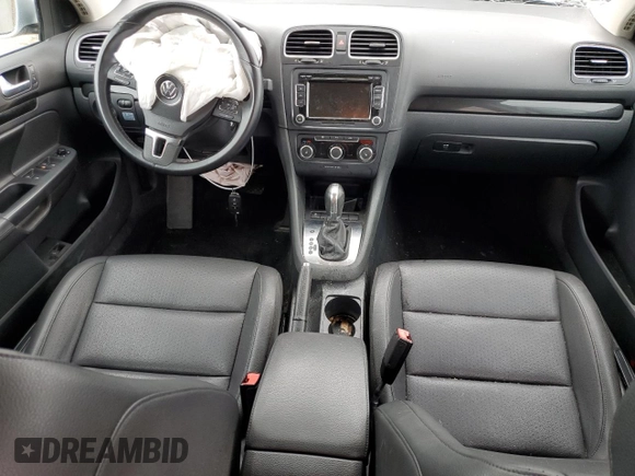 2014 Volkswagen Jetta TDI w/Sunroof & Nav with VIN 3VWPL7AJ3EM624771, listed as a Copart auction lot 55927955 with 99,424 mi miles and Salvage title. Bid and sale history available at DreamBid. Image 8.