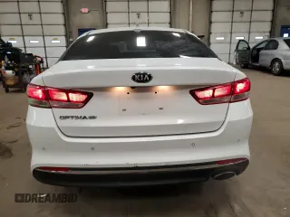 2018 Kia Optima LX with VIN 5XXGT4L31JG242900, listed as a Copart auction lot 54700895 with 110,882 mi miles and Salvage title. Bid and sale history available at DreamBid. Image 6.