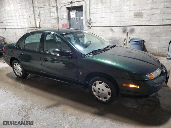 2000 Saturn SL with VIN 1G8ZH5284YZ150565, listed as a Copart auction lot 80117334 with 144,944 mi miles and Clean Title. Bid and sale history available at carsss.com. Image 4.