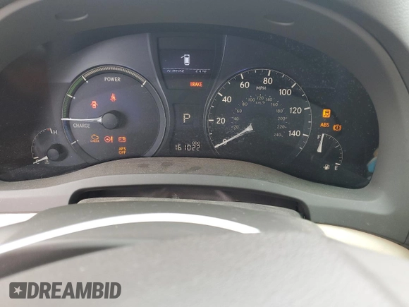 2011 Lexus RX 450h with VIN JTJBC1BA3B2033994, listed as a Copart auction lot 57708835 with 161,022 mi miles and Clean title. Bid and sale history available at DreamBid. Image 9.