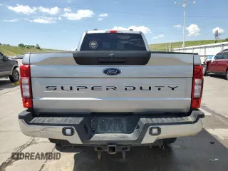 2020 Ford F-250 XL with VIN 1FT7W2BN9LED33306, listed as a Copart auction lot 60313975 with 93,971 mi miles and Salvage title. Bid and sale history available at DreamBid. Image 6.