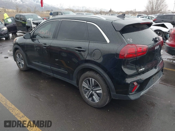 2022 Kia Niro LXS with VIN KNDCB3LC8N5549678, listed as a IAAI auction lot 41528469 with 46,989 mi miles. Bid and sale history available at carsss.com. Image 3.