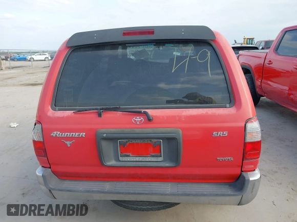 2000 Toyota 4Runner SR5 with VIN JT3GN86R4Y0165201, listed as a IAAI auction lot 42023494 with 153,517 mi miles and . Bid and sale history available at DreamBid. Image 16.