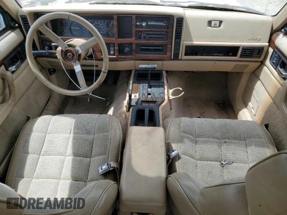 1993 Jeep Cherokee Country with VIN 1J4FJ78S6PL504836, listed as a Copart auction lot 59434224 with 150,581 mi miles and Non Repairable. Bid and sale history available at carsss.com. Image 8.