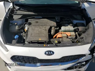2020 Kia Niro LX with VIN KNDCB3LC8L5362177, listed as a Copart auction lot 46243155 with 123,976 mi miles and Clean Title. Bid and sale history available at carsss.com. Image 12.