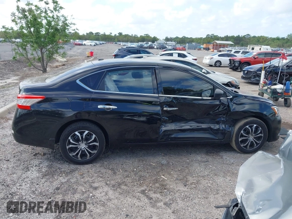 2015 Nissan Sentra SV with VIN 3N1AB7AP0FL628268, listed as a IAAI auction lot 41947178 with 186,460 mi miles and . Bid and sale history available at DreamBid. Image 13.