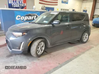 2023 Kia Soul LX with VIN KNDJ23AU6P7878731, listed as a Copart auction lot 52490145 with 40,346 mi miles and Salvage Title. Bid and sale history available at carsss.com. Image 1.