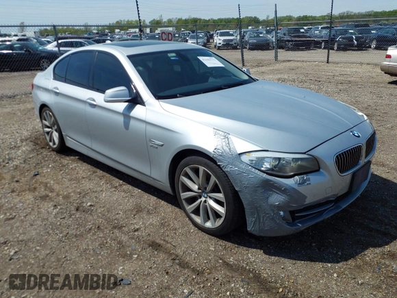 2011 BMW 5 Series 535i xDrive with VIN WBAFU7C54BDU55344, listed as a IAAI auction lot 42102771 with 124,920 mi miles and . Bid and sale history available at DreamBid. Image 1.