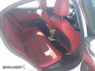 2018 Alfa Romeo Giulia Ti Sport with VIN ZARFAEEN9J7572787, listed as a IAAI auction lot 41646814 with 56,094 mi miles. Bid and sale history available at carsss.com. Image 8.