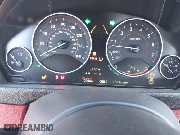 2015 BMW 4 Series 428i xDrive with VIN WBA4C9C51FD331298, listed as a IAAI auction lot 41892173 with 120,484 mi miles and . Bid and sale history available at DreamBid. Image 7.