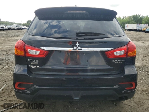2019 Mitsubishi Outlander ES z VIN JA4AR3AU1KU016081, wystawiony jako Copart lot #55877175 z przebiegiem 97 964 mil mil oraz Czysty tytuł • Clean title. Historia ofert i sprzedaży dostępna na DreamBid. Obrazek 6.