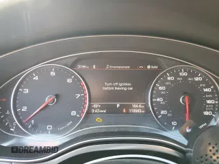 2013 Audi A7 Premium Plus with VIN WAUYGAFC6DN069576, listed as a Copart auction lot 54760455 with 110,943 mi miles and Salvage title. Bid and sale history available at DreamBid. Image 9.