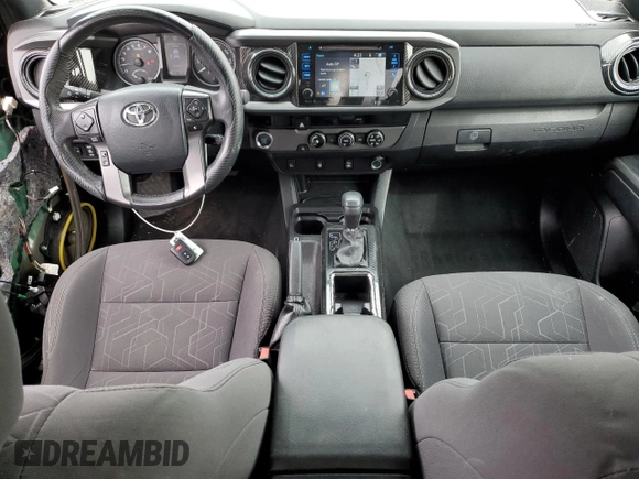 2017 Toyota Tacoma SR5 with VIN 5TFAZ5CN1HX036586, listed as a Copart auction lot 49967615 with 69,524 mi miles and Salvage Title. Bid and sale history available at DreamBid. Image 8.
