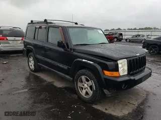 2006 Jeep Commander with VIN 1J8HH48K66C165608, listed as a Copart auction lot 72164774 with 155,656 mi miles and Salvage Title. Bid and sale history available at carsss.com. Image 11.