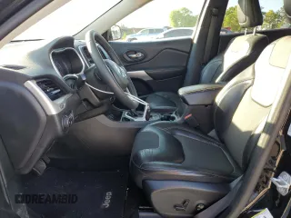 2018 Jeep Cherokee Latitude Plus with VIN 1C4PJLLB8JD509791, listed as a Copart auction lot 53242355 with 46,973 mi miles and Salvage Title. Bid and sale history available at carsss.com. Image 7.