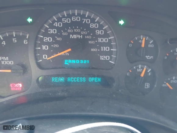 2003 Chevrolet Tahoe LS with VIN 1GNEC13V93R209691, listed as a IAAI auction lot 41862948 with 1 mi miles. Bid and sale history available at carsss.com. Image 7.