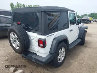 2021 Jeep Wrangler 80th Anniversary with VIN 1C4GJXAN1MW664034, listed as a IAAI auction lot 42682065 with 41,281 mi miles and . Bid and sale history available at DreamBid. Image 4.
