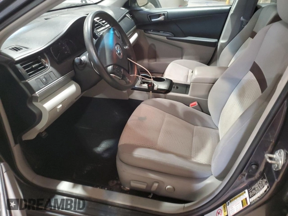2012 Toyota Camry L with VIN 4T4BF1FK0CR239567, listed as a Copart auction lot 54764815 with 57,425 mi miles and Salvage Title. Bid and sale history available at carsss.com. Image 7.