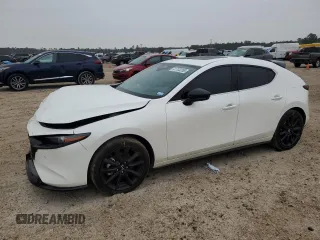 2024 Mazda 3 Premium Plus with VIN JM1BPBNY9R1658650, listed as a Copart auction lot 41703265 with 1,042 mi miles and Salvage title. Bid and sale history available at DreamBid. Image 1.