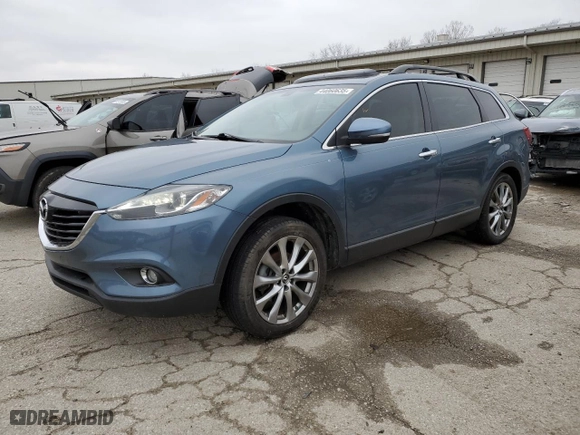 2015 Mazda CX-9 Grand Touring with VIN JM3TB2DA1F0454120, listed as a Copart auction lot 44060635 with 96,143 mi miles and Salvage Title. Bid and sale history available at carsss.com. Image 1.